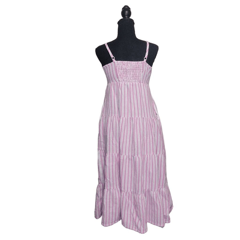 Universal Thread Spaghetti Strap Tiered Button Do… - image 2