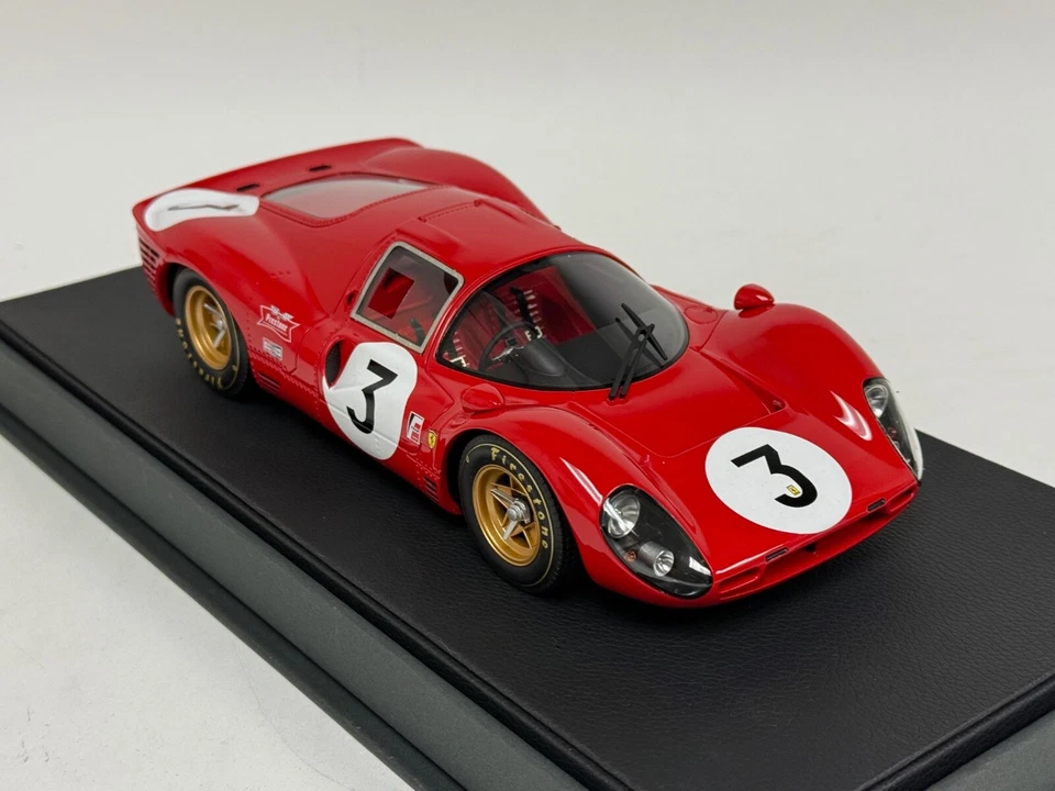1/18 Ferrari 330 P4 1967 1000 km of Monza Winner Leather base limited to 200 pi - Image 4 of 4