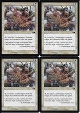 MTG: LAWBRINGER Nemesis COMMON; played, Excellent condition x4