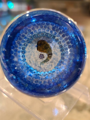 CAITHNESS WHITEFRIARS FERMACARTE SHERLOCK HOLMES MILLEFIORI, 1987, RARO! Come nuovo! - Foto 5 di 9