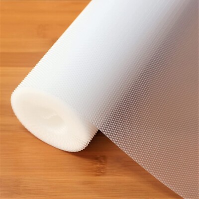 Bulk Rolle Wasserdicht Schubladenregal Futtermatte 45 cm x 500 cm Flexibel Weiß UK