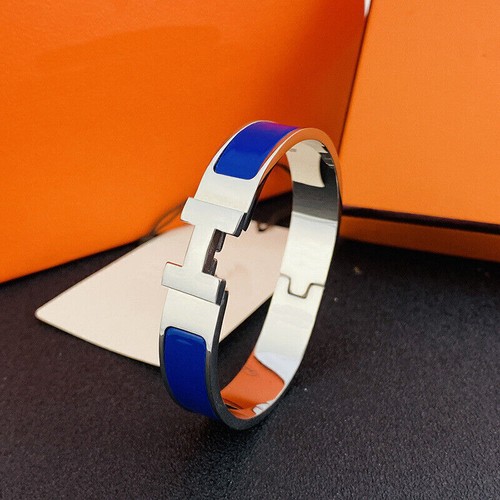 Hot High Quality Womens Classic Luxury Stainless Steel H-buckle Bracelet 17-19cm - Picture 29 of 39
