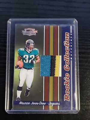 2006 Donruss Threads Collection Materials Prime /25 Maurice Jones-Drew Rookie RC