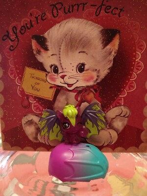Hatchimals Colleggtibles Wilder Wings RARE SHIMMER BAT WINGS SHIMMER SKUNKLE