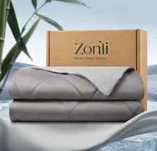 ZonLi Z-Magic Cooling Comforter, Hypoallergenic Bamboo Viscose, Lightweight60x80