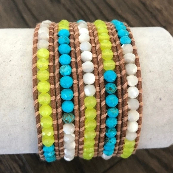 Chan luu shop turquoise wrap bracelet