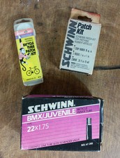 Vintage 1980s Schwinn BMX Tire Inner Tube and Tire Patch Kits 1985 Monkey