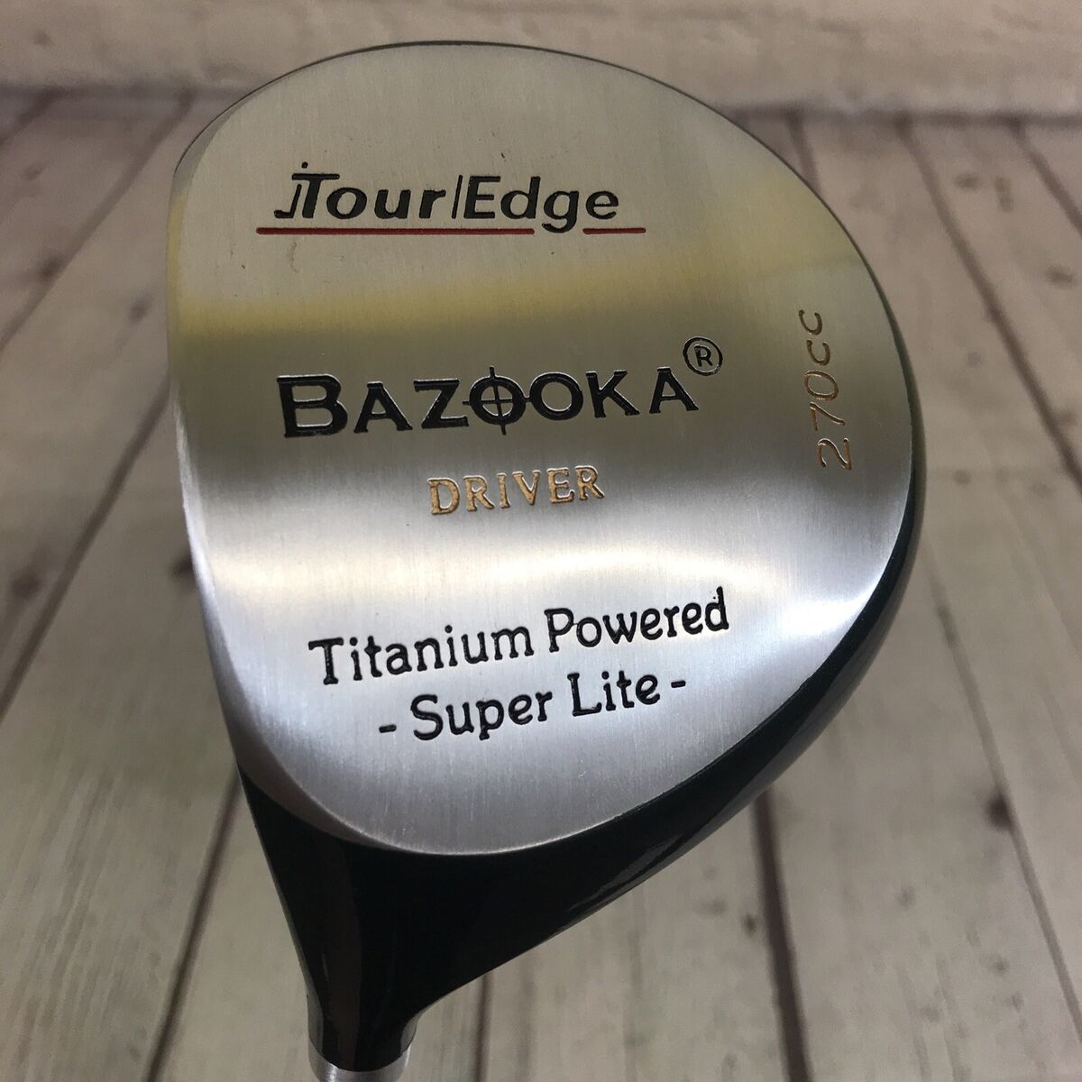 Tour Edge Bazooka 270cc Driver Regular Graphite Shaft Tour Edge Grip Tour Edge Bazooka 270cc Driver Regular Graphite Shaft Tour Edge Grip