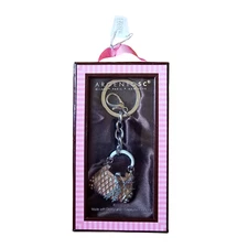Argento SC Keychain Pink Handbag Crystalized Swarovski Elements