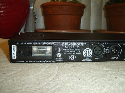 Aphex 622, Logic Assisted 2 Channel Expander Gate Duck Filter