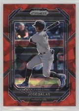 2023 Panini Prizm Red Ice Prizm Jose Salas #72 fm0