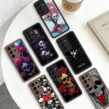 Gothic Skull Custom TPU Case For Samsung Galaxy S26 S25 Ultra A36 A16 A17 Cover