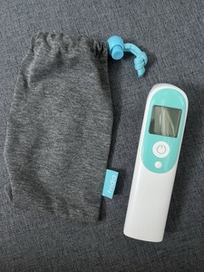 FridaBaby White 3-In-1 Ear Forehead Infrared Touchless Thermometer For Baby