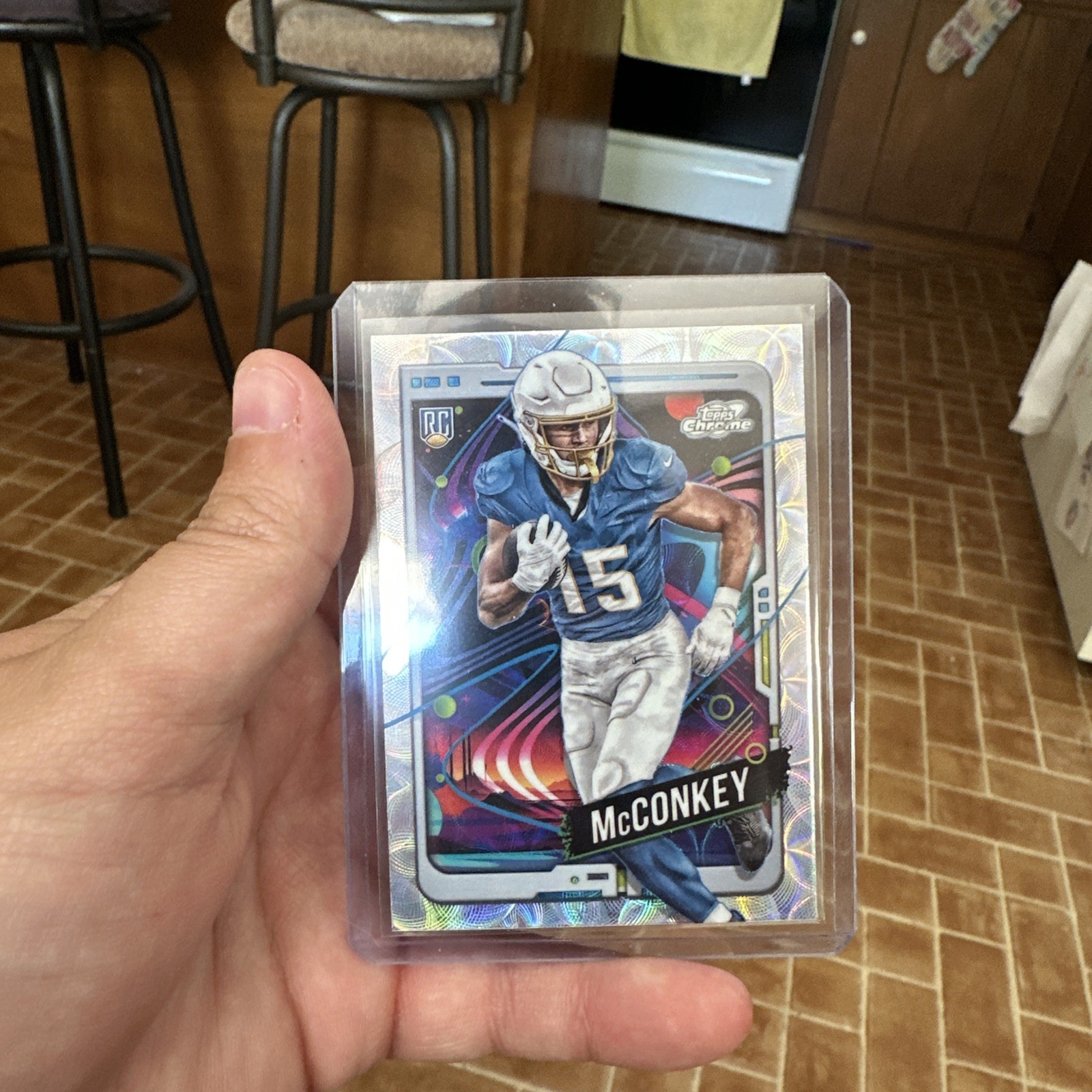 2024 Topps Cosmic Chrome LADD MCCONKEY #152 RC Rookie Nucleus SP Chargers