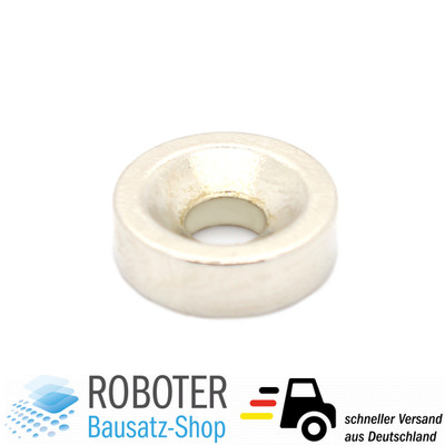 Senkmagnet Ø12x2,6 mm mit 4 mm Bohrung Delta Kossel Gelenk Magnet 3D-Drucker