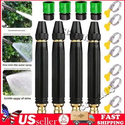 #ad High Pressure Car Wash Water Gun Spray Nozzle Auto Portable Washer Adjustable US $5.99