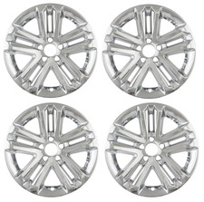 18 Chrome Set Of 4 Wheel Skins Hubcaps Covers 2011-2017 Ford Explorer