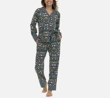 Vera Bradley Womens 100 cotton Enchanted Woodland PJ Pajama Set Small NEW
