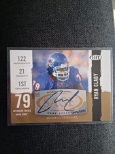 2008 SAGE Hit - Autographs Ryan Clady #A79 Gold /250 (AU, RC)