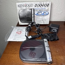 Kenwood CD Player Portable CD Disc Player DPC-X612-H Retro Audio - Works
