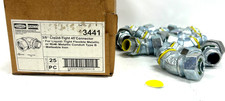 HUBBELL LIQUID TIGHT CONNECTOR 3/8" 45 DEGREE ANGLE LOT OF 11