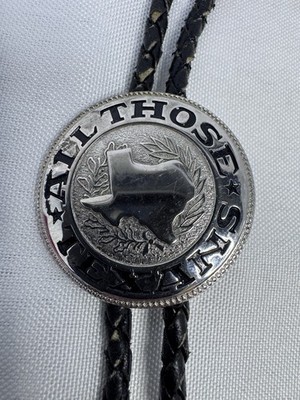 Texas Bolo Tie - All Those Texans , Bolo Tie Leather