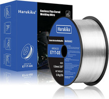 Filo Animato No Gas 0,8Mm Peso Netto: 0,9 Kg- Bobina E71T-GS per Saldatrice MIG,