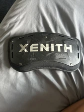 Xenith Football Back Plate Size Small No Straps