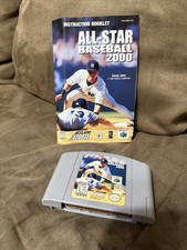 N64 All-Star Baseball 2000 W/Box Derek Jeter Nintendo 64