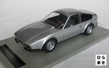 Miniature Car 1/18 Alfa Romeo Junior Zagato 1300 Silver Diecast Highly Detailed