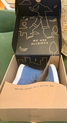 NWT Allbirds high tops Tree Runners womens 8 nikou sapphire blue
