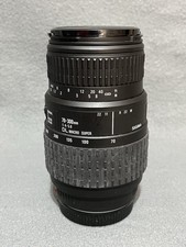 Sigma 70-300mm 1:4-5.6 DL MACRO Super Camera Lens for Minolta Sony Photography
