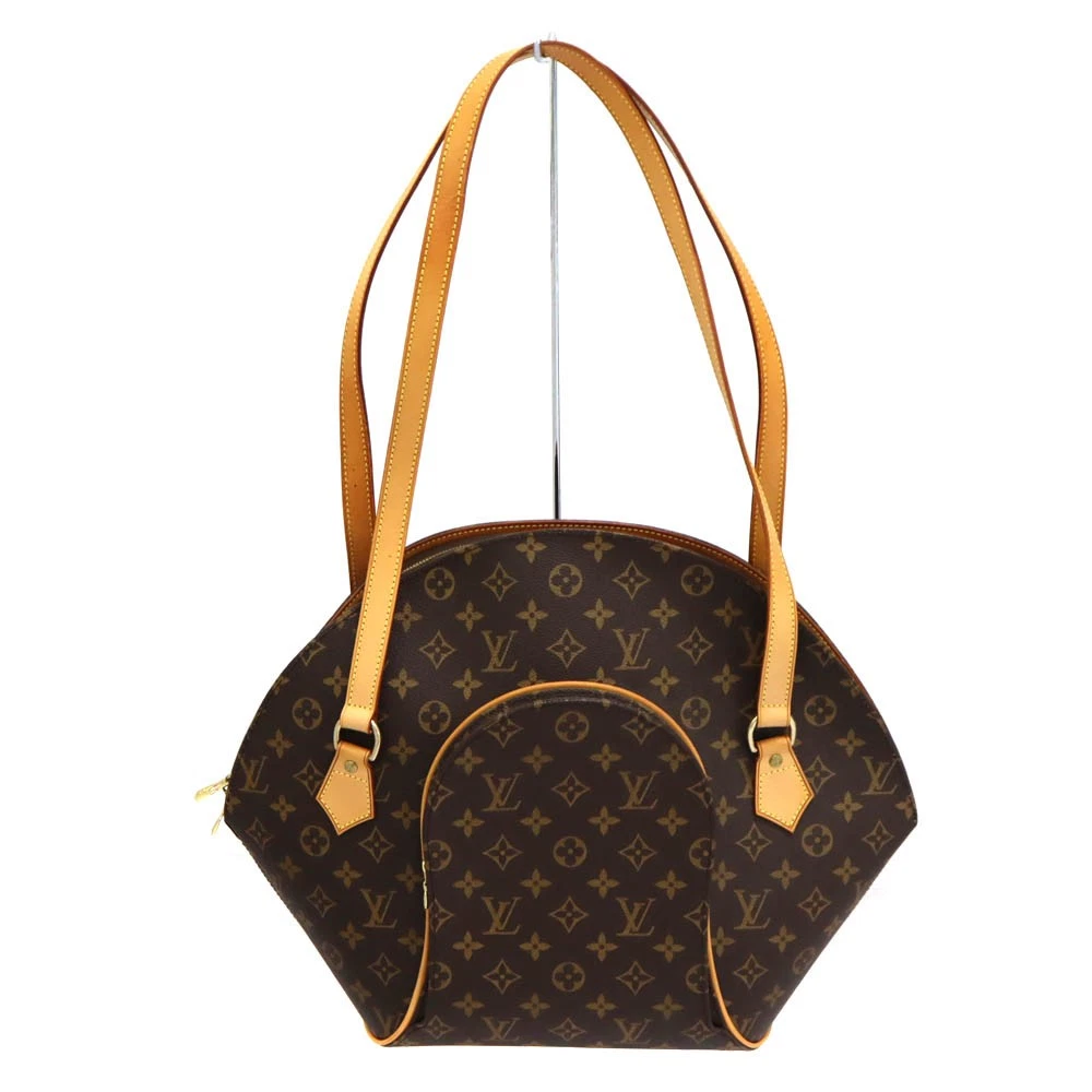 Vuitton — Louis Vuitton Ellipse Shopping M51128 Canvas Brown Bag Women's KNB978 #KNB978