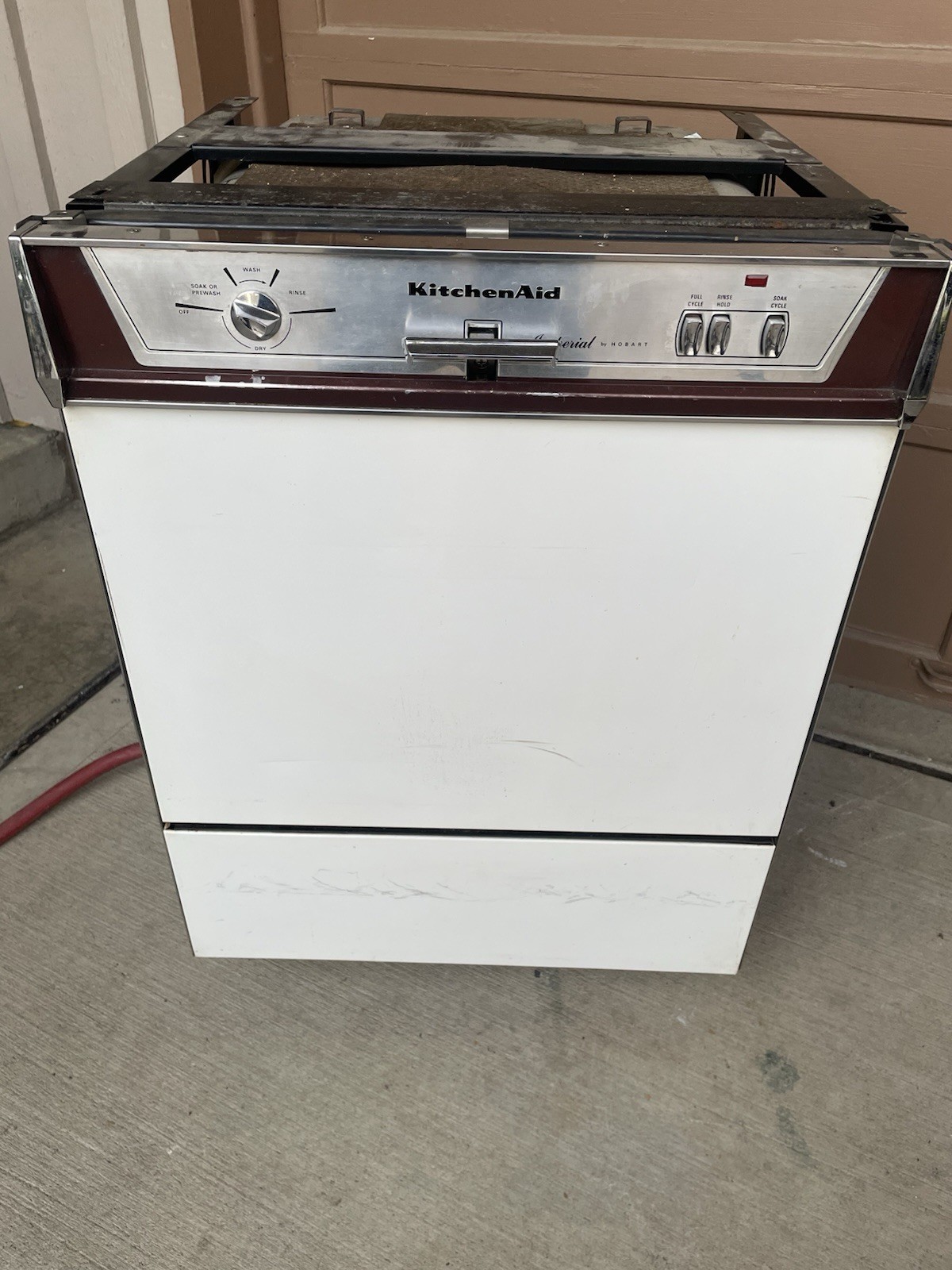 Vintage KitchenAid Hobart Imperial Dishwasher White