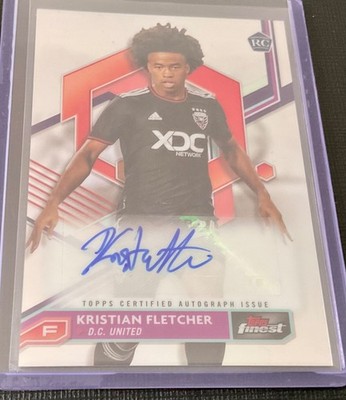 Topps Finest Kristian Fletcher Auto Autograph Rookie
