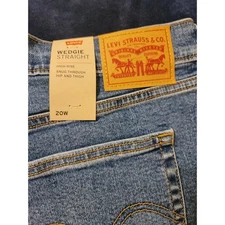 Levi Women's jeans Plus size Wedgie Straight
