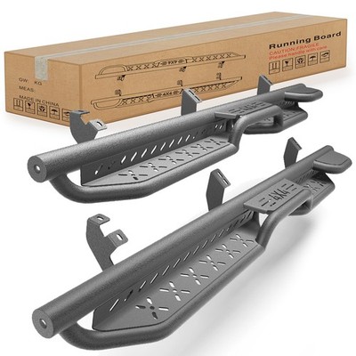 Fits 2024-2026 Toyota Tacoma TRD Crew Cab Running Board Drop Step Bar 4-doors