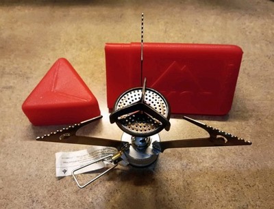 MSR Pocket Rocket Stove Great Shape Camping With Case