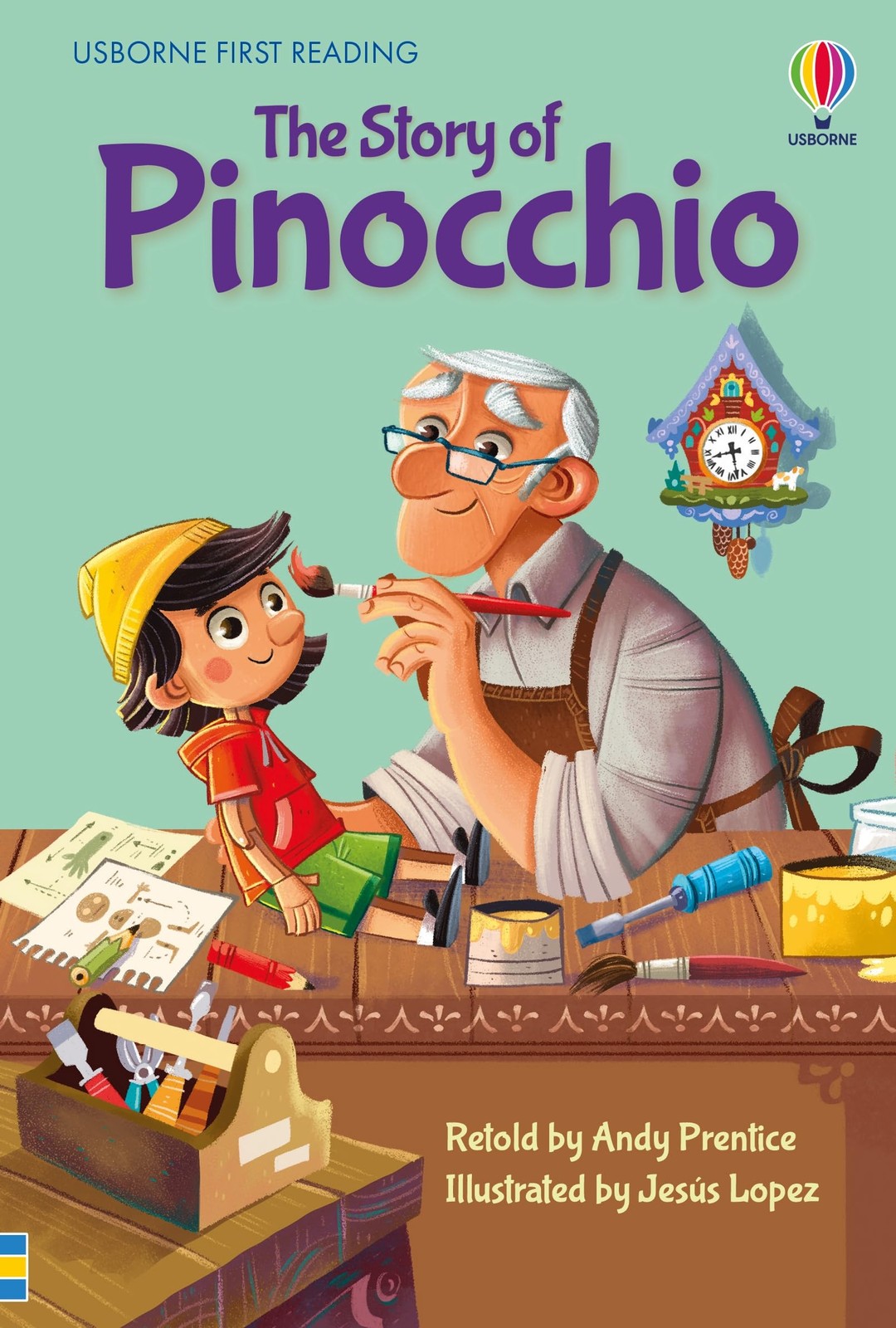 Pinocchio (First Reading Level 4) by Andy PrenticeJesus Lopez (HB 2021) - Image 7