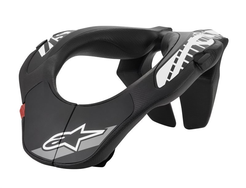 ALPINESTARS - COLLARE MOTOCROSS BAMBINO YOUTH NECK SUPPORT - NERO/BIANCO