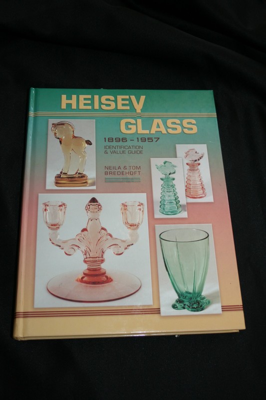 Heisey Glass 1896 - 1957 Identification and Values book by Neila & Tom Bredehoft