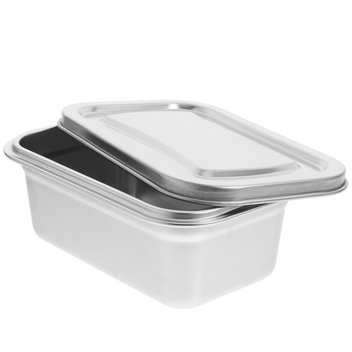 Stainless Steel Ice Cream Box Homemade Storage Containers Ice-cream - Picture 9 of 12
