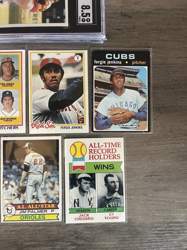 Vintage Power Pitchers Lot. With Graded SGC Cards. Ryan, Seaver, Gibson, Palmer - Picture 6 of 6