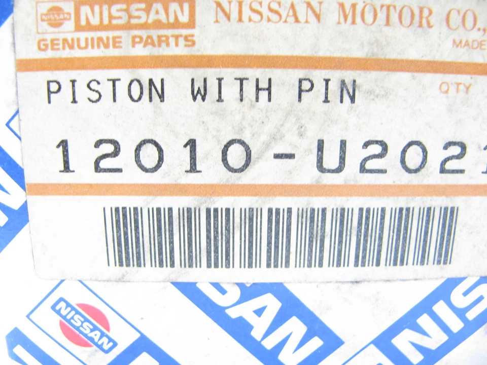 NUEVO OEM 12010-U2021 Motor Pistón STD Para 1973 Datsun 610, 1974 620 710 1.8L I4 Foto 3 de 3