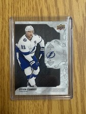 2019-20 Upper Deck Engrained “Ebony” Steven Stamkos #8 S/N 39/49