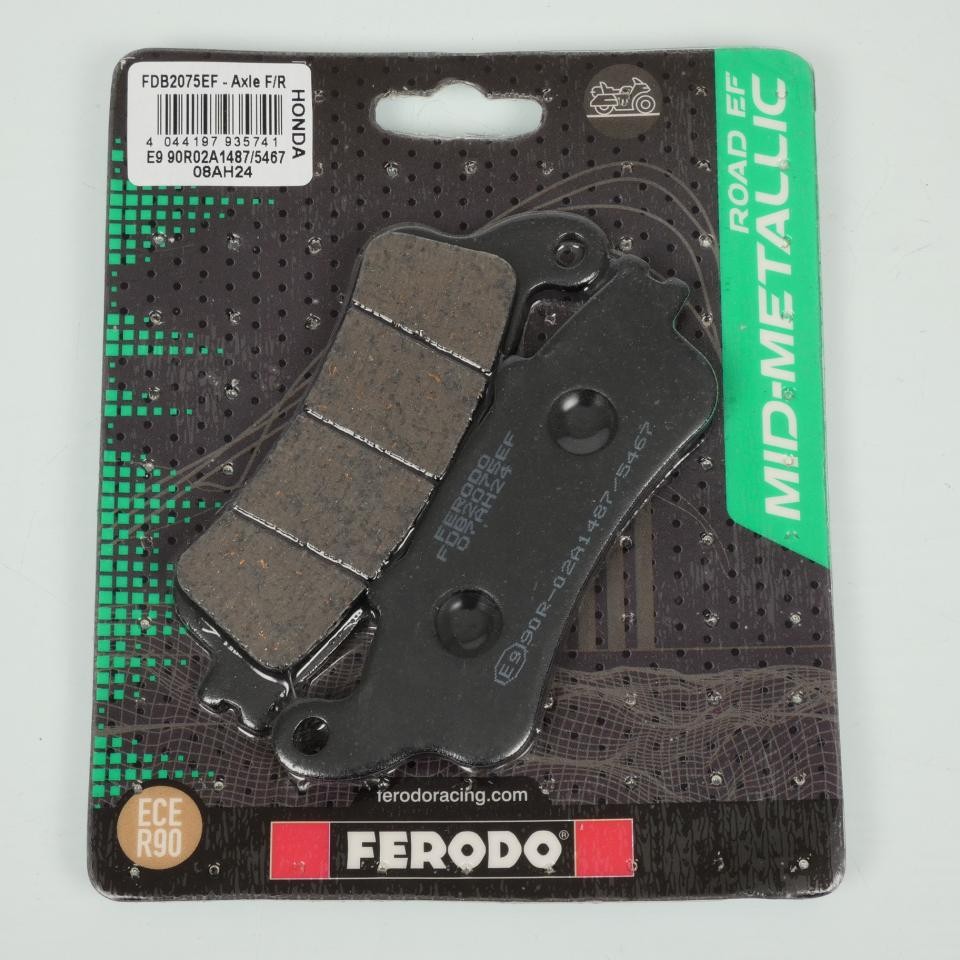 Plaquette de frein Ferodo FDB2075EF pour sécuriser les trajets quotidiens et départs en vacances