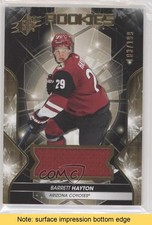 2019-20 SPx Rookies Memorabilia 183/199 Barrett Hayton #53 READ 0c3