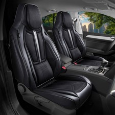 Opel Vectra C Bj 2002-08 kompatible Schonbezüge in Schwarz DS3