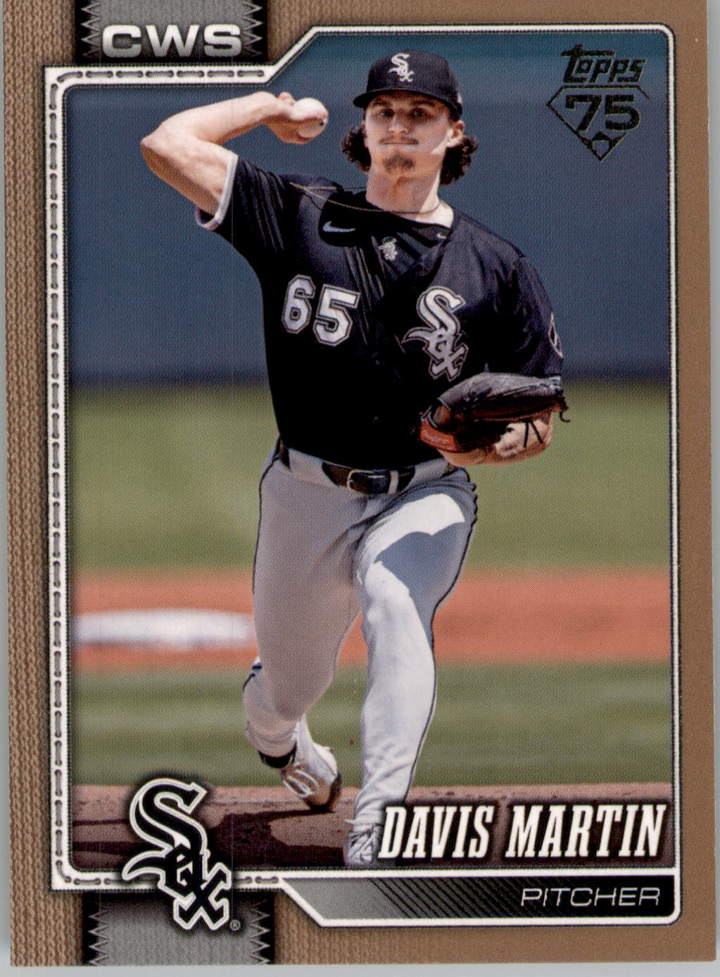 2026 Topps Davis Martin #281 /2026 Gold Chicago White Sox