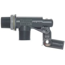 Kerick Pt75ss Float Valve, 3/4 In, Pvc, Bulkh...